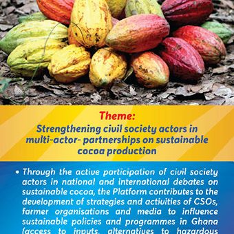 Ghana Civil-society Cocoa Platform (GCCP) Statement in response to COCOBOD CEO’s remarks in Switzerland about Cocoa-driven Deforestation